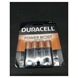 Duracell Coppertop AA Batteries with Power Boost Ingredients, 4 Count Pack Double A Battery with Long-lasting Power, Alkaline AA Battery for Household and Office Devices