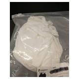 BRABIC Waist Trainer Bodysuit for Women Tummy Control Shapewear Round Neck Seamless Butt Lifter Full Body Shaper (Medium, White Mid Thigh)