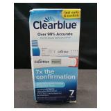 Clearblue Early Pregnancy Test Kit, at-Home Pregnancy Test Kit for Women, hCG Hormone Pregnancy Tests with Easy-to-Read Results, 7 Tests