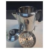 Farberware Classic Yosemite Stainless Steel Coffee Percolator - 8 Cup, Silver