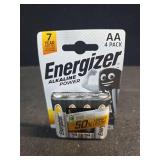 Set of 4 AA LR6 Alkaline Power Batteries - Energizer
