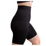 SHAPERMINT Shapewear for Women - High-Waisted Shapewear Tummy Control Shorts, Faja Body Shaper, Underwear for Women Black Size- XS/S
