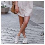 Geyoga 12 Pairs Sheer Ankle Socks Thin Nylon Transparent Ankle High Hosiery Socks Short Dress Stockings for Women(Medium,Nude Color)