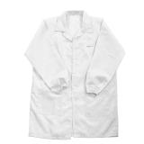 MECCANIXITY ESD Lab Coat Anti Static Clothing Science Jacket with Cuff Lapel Collar Wear Uniform Work for Men Women (White, XL)