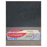 Colgate Total Active Prevention Whitening Gel Toothpaste with Fluoride, Bulk with Clinically Proven Formula That Fights Plaque Bacteria, Mint, 5.1 oz