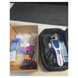 Wahl Color Pro Cordless Rechargeable Hair Clipper & Trimmer Easy Color-Coded Guide Combs - for Men, Women, & Children Model 9649P