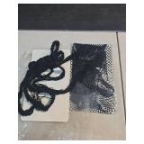 VEBZIN 2 Style Mesh Fishnet Stockings for Women Black Fishnets Tights High Waist Stockings for Women Pantyhose 2 Pairs, Medium