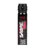 SABRE Magnum 120 Pepper Spray, 40 Bursts, 12-Foot (4-Meter) Range, Extra Large 92.4 Gram Canister, UV Marking Dye, Flip Top Safety, Black
