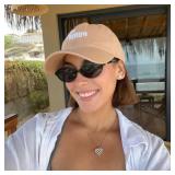 BOTEN Retro Oval Sunglasses for Women Men Small 90s Sun Glasses Trendy Round Shades Cute Designer Sunnies