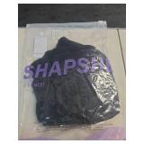 SHAPSHE Fajas Colombianas Moldeadoras de Cintura y Abdomen High Compression Curvy Body Shaper with Hook-and-eye Crotch Black M