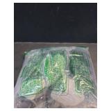 SITOISBE Cushioned Compression Unisex Mid-crew Socks 4-Pack, Large, Black White