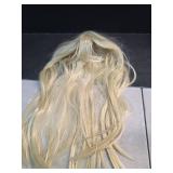 MapofBeauty 24 Inch/60 cm Long Straight Synthetic Hair Heat Resistant Party Cosplay Wig (Mixed Blonde)