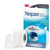 Nexcare Gentle Paper Tape Dispenser, Medical Paper Tape, Secures Dressings and Lifts Away Gently - 1 in x 10 Yds, 1 Dispenser