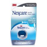 Nexcare Gentle Paper Tape Dispenser, Medical Paper Tape, Secures Dressings and Lifts Away Gently - 1 in x 10 Yds, 1 Dispenser