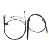 MOTOKU Automatic Transmission Gearshift Control Cable for 4WD Chevrolet Silverado GMC Sierra 1500 2500 3500 1999-2006 Auto Trans Shifter Cable