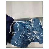 ZIGJOY Sleep Sack Swaddle 1.0 Tog Baby Wearable Blanket 100percent Cotton Baby Swaddle Blanket for Newborns 0-6 Months SpaceandBlue