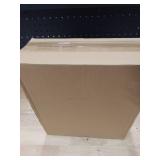 Decaller Metal Wall Mounted Mailboxes with Key Lock, Large Mail Box with View Window, Black