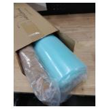 Nobildonna Chair Cushions for Dining,Kitchen,Office, 2ftft Thick High-Density Foam Seat Pads with Gel-Infused, Non-Slip, Removable Washable Cover with Ties, Chair Pads,17\ x 16\in,Orange Plaid,Set of 