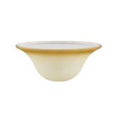 Aspen Creative 23505-11 Amber Shade for Medium Base Socket Torchiere, Swag Lamp, Pendant, 9-58\ Diameter x 4-18\in High, 1 Pack Replacement Glassin