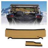 KEMIMOTO X3 Rear Windshield, Back Window Compatible with Can Am Maverick X3 and Max 2017-2025 PC Hard Coated Heavy Duty Hard Full Windscreen UTV Accessories Tinted