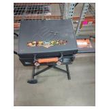 Blackstone 22-in griddle with hood and flexible legs breakfast lunch and dinner black