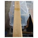 Tension Curtain Rod 51-145In(4.25-12.08Ft), Extra Long Curtain Rod No Drilling for Window or Bathroom Patio, Adjustable Spring Shower Curtain Rod, Easy to Install Never Rust Rod Diameter 1.26In-Black