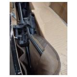 ALPS OutdoorZ Deluxe Mesh Wetland Seat - Lightweight Hunting Chair with 360° Swivel, Quick-Dry, Rust-Resistant Aluminum Frame, Detachable Backrest, and Carry Bag, Brown