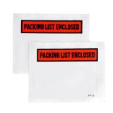1000 PCS 4.5\x 5.5\in Clear Self-Adhesive Packing List Envelopes - ShippingMailing Pouch Enclosed Bags for Packing Slips Invoicein