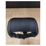 Black headrest for cars 2 pack