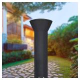 Hualedi [2 Pack] Patio Heater Covers with Zipper and Storage Bag,Waterproof,Dustproof,Wind-Resistant,Sunlight-Resistant,Snow-Resistant,Black,89ftft Height x 33\ Dome x 19\in Basein