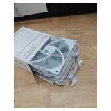 Thermalright TL-C14CW-S X3 14CM Silent Cooling Fan,White Compurter Cooling Fan,CPU Coolers with 1500RPM High Speed,4-Pin PWM Connector,3 Quantities