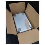 Uniclife Medicine Lock Box First Aid Box with Key Lock and Handle Portable Medication Metal Lockable Medicine Storage Box Security Lock Box for Medications, 10\ x 6\in x 6.5\inin