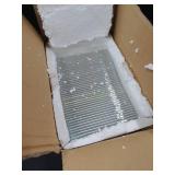 Lovdeco Peel and Stick Glass Subway Tile, 3 x 6 Inch, 5 Sq Ft, White Glass for Bathroom Kitchen Backsplash Wall, 40-Pack