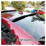 Roof Spoiler Compatible with Dodge Charger All Model, V Style Wing Fits for 15-24 GT Pursuit RT SRT SRT8 SXT Scat Pack SE Enforcer Daytona 2015-2024 Rear Roof Spoiler Tail Wing(Glossy Black)