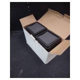 BTSD-home Adjustable Bed Risers 3 or 6 Inch Heavy Duty Stackable Furniture Risers for College Dorm Bed Sofa Table Couch Chair Bed Raisers Blocks Set of 4 Black