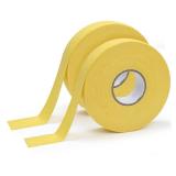 2 Rolls Hockey Stick Tape, Yellow Colored Cloth Grip 1\x27yds Multipurpose for Baseball Athletic Sports Lacrosse Softball Bats Rackets Pullup Bars Gardening Tools Hand Taping Easy to Tear and Stretchi