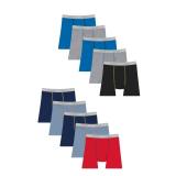 Hanes Boysft Tagless Boxer Briefs, 10-Pack Value Pack