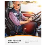 CooCoCo 12V24V Car Heated Blanket, 12\ x 24\in Heated Blanket for Travel, Car Electric Blanket with 5 Heat Setting, Auto-Offin