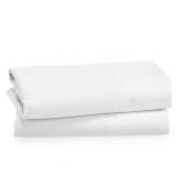 California Design Den 600 Thread Count King Size Pillow Cases  Set of 2 Luxuriously Soft Hotel Quality 100percent Cotton Sateen  Fits all King Pillows  Bright White