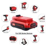 Biswaye 20V MAX Battery CMCB202 Compatible with Craftsman V20 Lithium Ion Battery CMCB204 CMCB202 CMCB201 (for All V20* Cordless Tools) CMCS300B CMCG400B CMCB104 CMCK700D2 CMCD700C1 CMCS714M1 CMCL030B