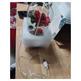 URBANSEASONS Beauty and The Beast Rose, Light Up Forever Roses Birthday Gifts for Women Mom Grandma, Red Rose Gift for Her Valentine Mothers Anniversary