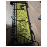 BOOGIIO Large Print Computer Keyboard, Wired USB High Contrast Keyboard with Oversized Print Letters for Visually Impaired Low Vision Individuals (Yellow+Black)