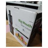 ECOSELF Juicer Machines Easy to Clean, with Wide Mouth and Large Feed Chute, Cold Press Juicer For Whole Fruits and Vegetables, Slow Masticating Self Feeding for Juice Extractor Machine, High Juice Yi