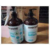 Everyone 2-in-1 Lotion for HandsBody, 32 ounce (Pack of 2) Unscented made for Men and Women
