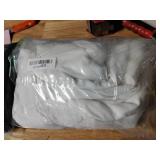 LINXTAR Ivory Wedding Arch Draping Fabric 2 Panels 30ftft x 18FT Sheer Chiffon Arch Drapery for Photo Booth Bridal Shower Baby Shower Church Decor Newborn Photography Christening Outdoor Party