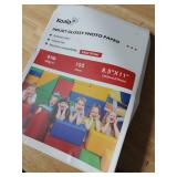 Koala Heavyweight Photo Paper High Glossy 8.5x11 Inches for Inkjet Printing 100 Sheets 61LB