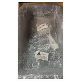 kathson Open Small Cat Litter Box with High Side,Anti-Splashing Kitten Litter Pan,Semi-Enclosed Removable Kitty Cat Toilet with Litter Sifting Scoop for Boxes Easy to Clean No Odor-Grey