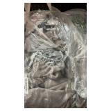 ULTICOR Squared Jacquard Design Extra Wide 75\ - 100\in, Reclining 2 Seater Sofa, Extra Wide 6-Piece Reclining LoveSeat Slipcover, Reclining Sofa Covers, Thick, Soft, Washable (Light Grey)in