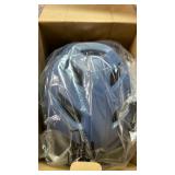 Retrospec Lennon Bike Helmet with LED Safety Light Adjustable Dial and Removable Visor - Adjustable Bicycle Helmet for Adult Men and Women - Matte Navy One Size