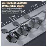 2026 New Ab Roller Wheel with Timer and Knee Mat,Automatic Rebound Abdominal Wheel with Elbow Support Ab Workout Equipment for Strengthening Core Muscles Abs Exercise Roller for Women Men (Black)